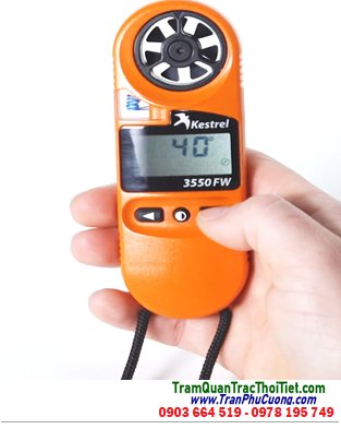 Kestrel 3550FW Fire Weather Meter _ Máy đo vi khí hậu Kestrel 3550FW Fire Weather Meter _Xuất xứ Mỹ (USA)